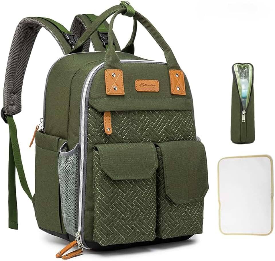 Mochila bebe Bolsa Maternity para fraldas Grande capacidade Tecido impermeável