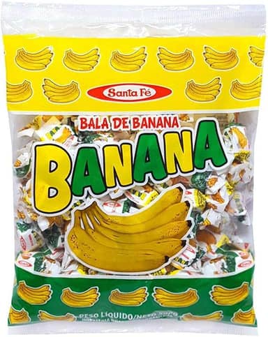 Bala De Banana 500g - Santa Fé
