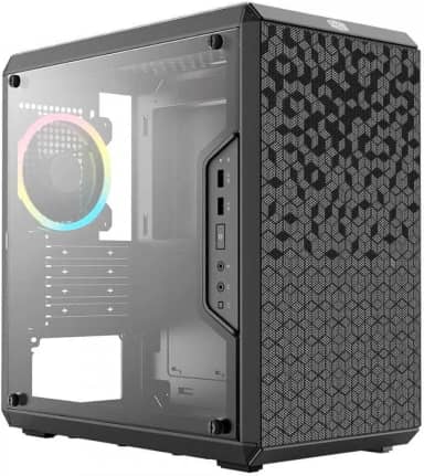 Gabinete Mini Tower Cooler Master Masterbox Q300l, Preto - MCB-Q300L-KANN-S01