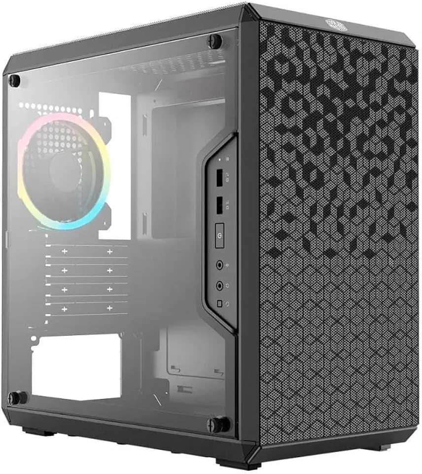 Gabinete Mini Tower Cooler Master Masterbox Q300l, Preto - MCB-Q300L-KANN-S01