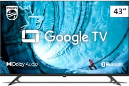 PHILIPS, Smart TV, 43'' Full HD, 43PFG6909/78, Google TV, Comando de Voz, HDR