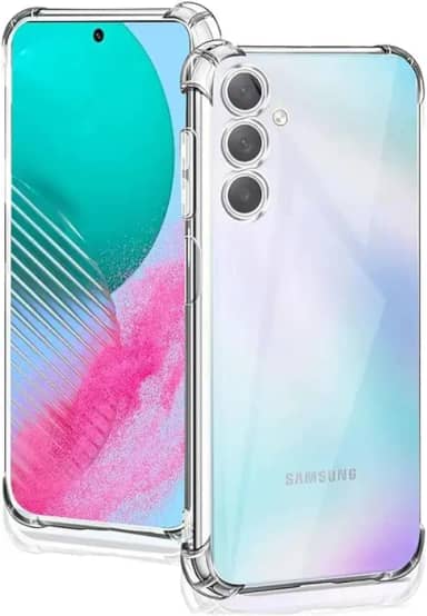 [GL CASES] Capa Samsung Galaxy M55 Capinha Samsung M55 Slim Clear Anti Impacto Reforçada Silicone Transparente Case M55 Flexível Anti Choque Encaixe Preciso Com Proteção Para Câmera e Tela