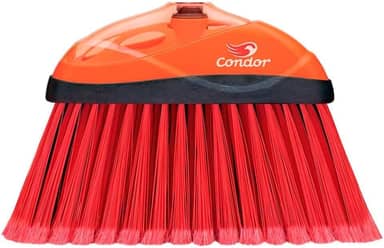 Condor Vassoura Multiuso Sem Cabo Laranja/Verde/Rosa