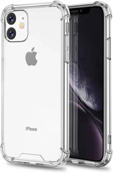 [GL CASES] Capa iPhone 11 Slim Clear Anti Impacto Reforçada Silicone Transparente Case Flexível Capinha Apple iPhone 11 Anti Choque Encaixe Preciso Com Proteção Para Câmera e Tela