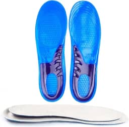 Palmilha Ortopédica Anatomica Silicone Gel Alívio De Dor Calcanhar, Esporão, Fascite Tamanho Unico Ajustável Homens e Mulheres (36 a 41)