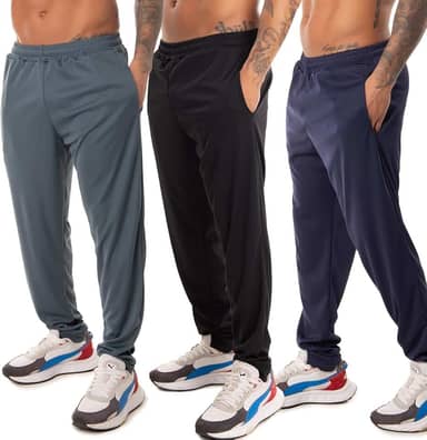 Kit 3 Calça Academia Esportivo Treino Corrida Com Bolsos Masculino