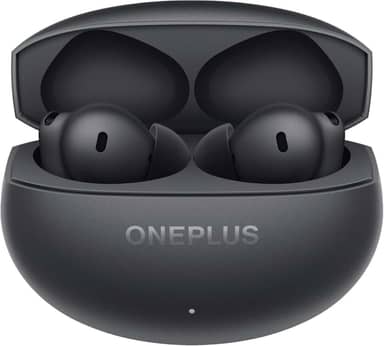 OnePlus Buds 4 fones de ouvido sem fio, fones de ouvido intra-auriculares Bass Wave, IP55 Tri-Mics AI, cancelamento de ruído adaptável de até 55 dB, bateria de até 45 horas, cinza