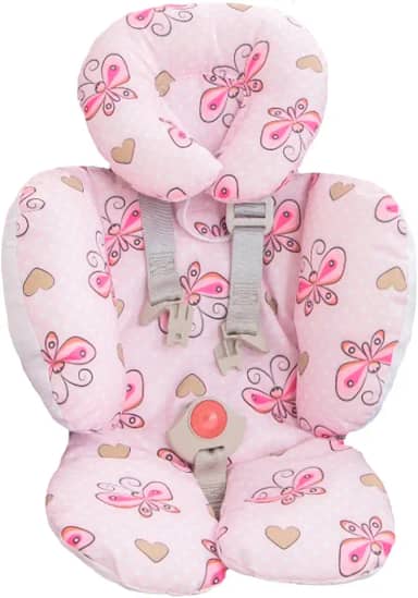 Redutor Apoio de Corpo Bebê Conforto e Carrinho (Borboleta)
