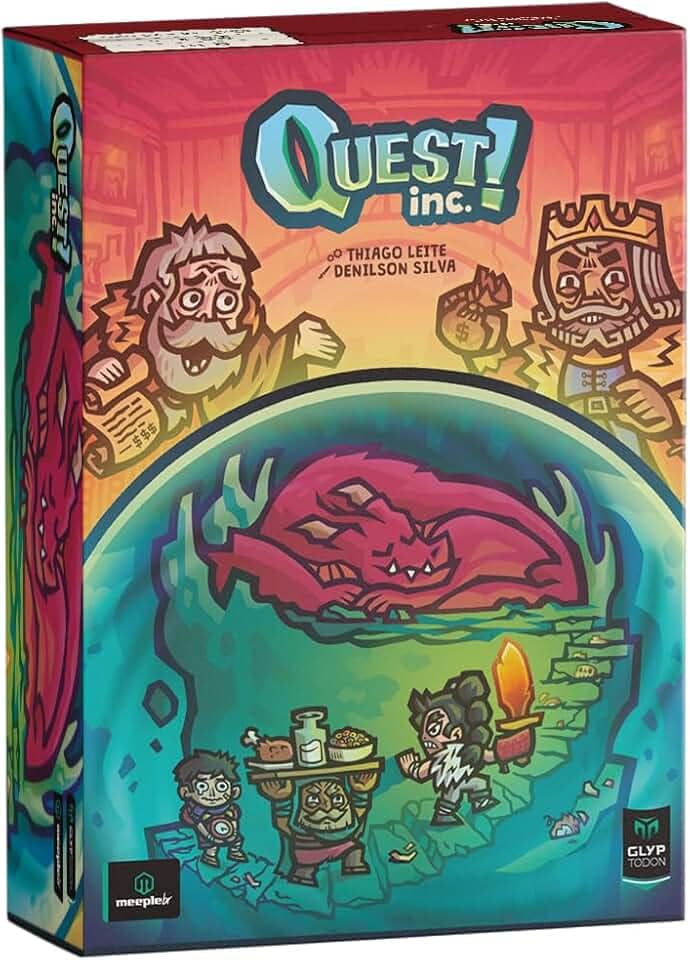 MeepleBR, Quest Inc., Jogo de Tabuleiro Expert, 2 a 5 jogadores