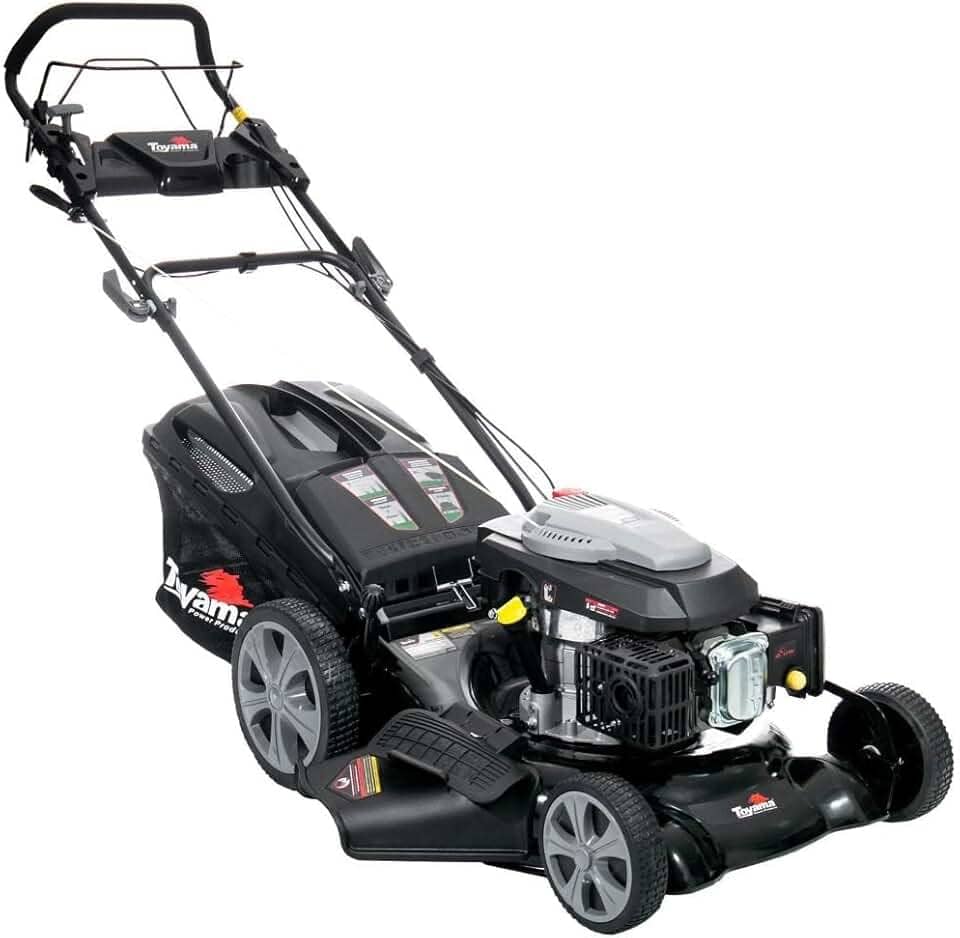 CORTADOR DE GRAMA TOYAMA TLM510TRMS-60L 6HP, 173CC, TRACAO 51CM CORTE 4 EM 1