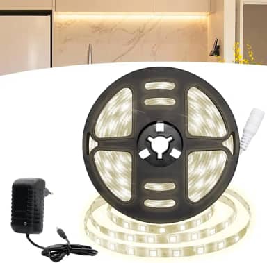 Fita Led 2835 Rolo 5 Metros 300leds Ip65 Dupla Face + Fonte (Branco Neutro)