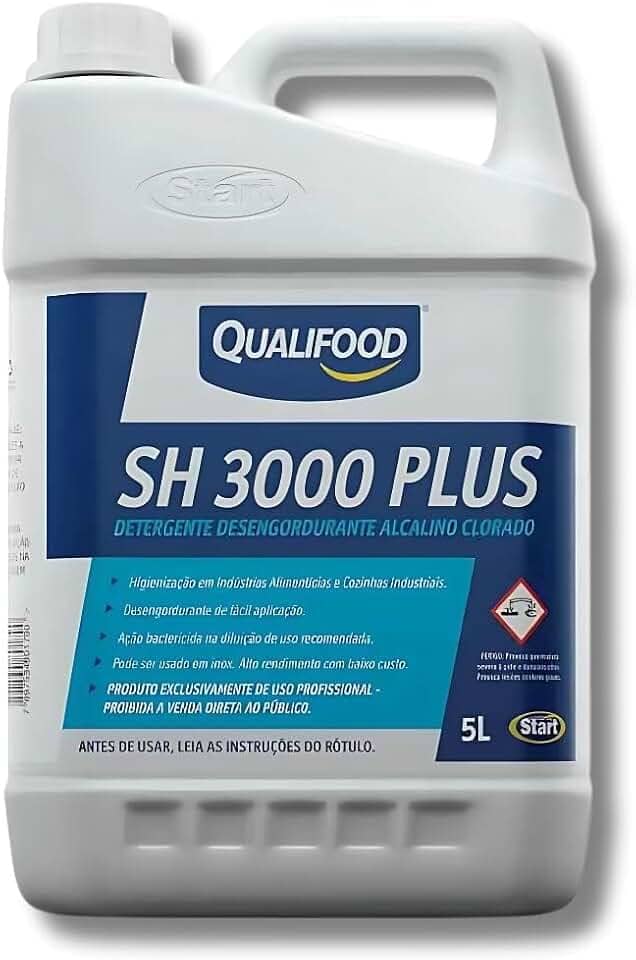 Detergente Clorado Desengordurante Industrial Remove Gordura - START SH3000 5L