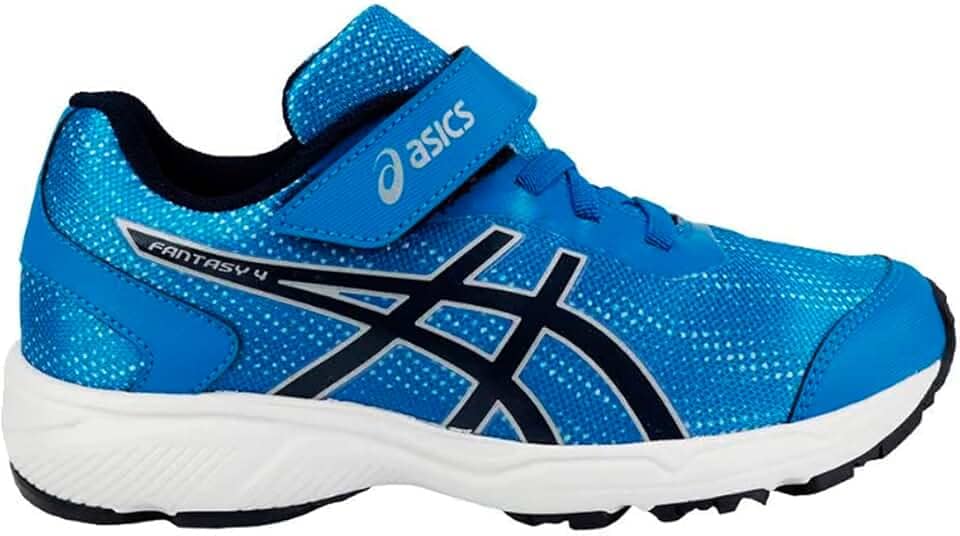 Tênis Asics Fantasy 4 Infantil - Azul/preto - 26