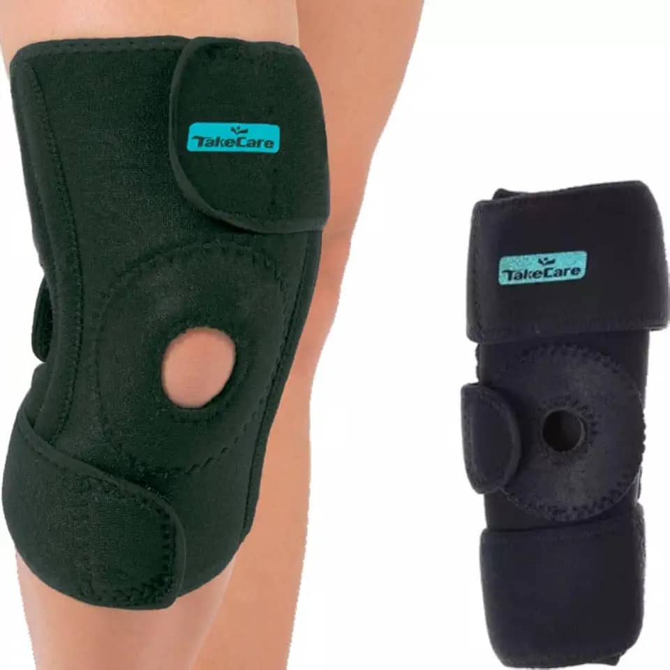 Joelheira Ajustável Ortopédica Neoprene Artrose Dor Joelho