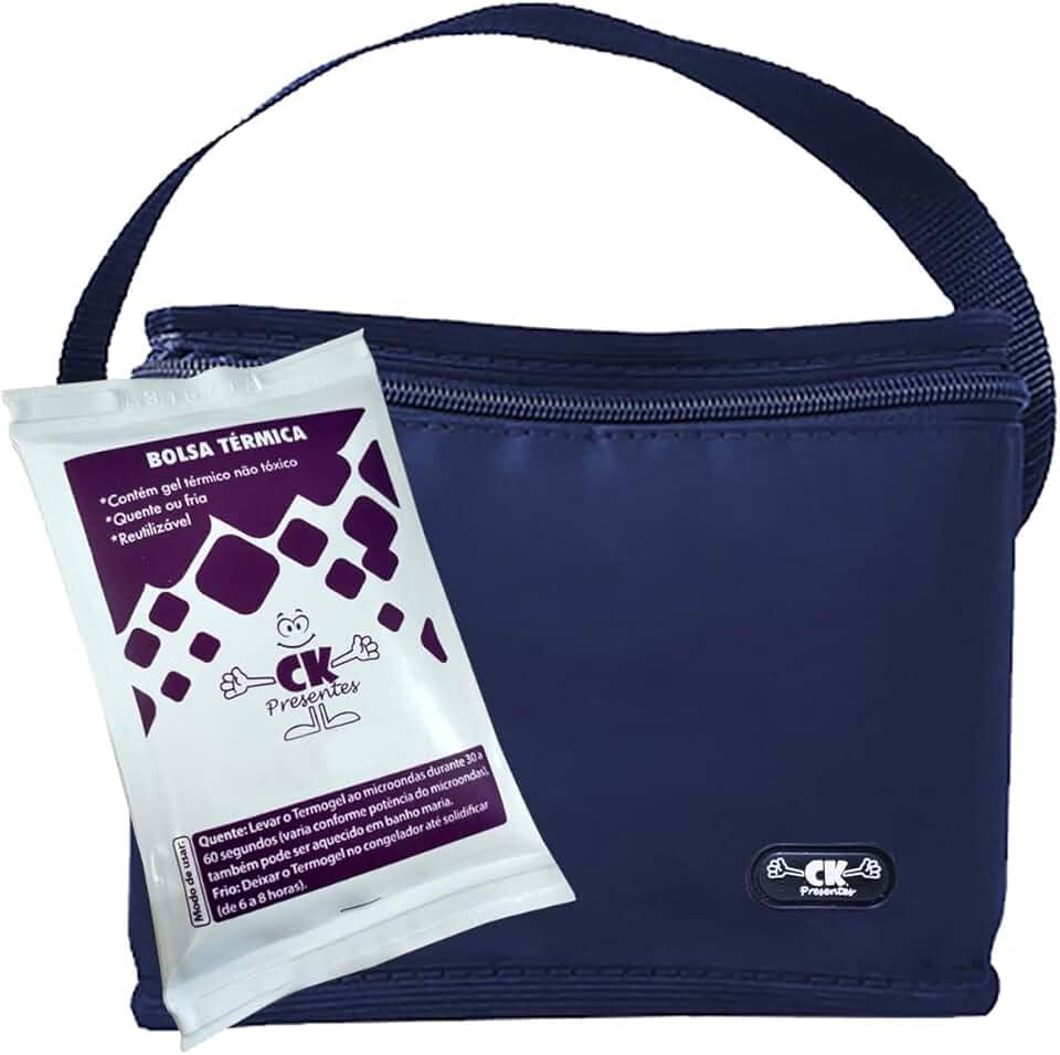 CK Presentes Bolsa Térmica Pequena para Insulina e Medicamentos + gel Cor:M-KIT06AZ