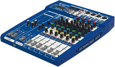 Mesa de Som Soundcraft MI-8 Analógico com 8 Canais