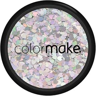 Glitter Shine Coração Prata 2G, Colormake