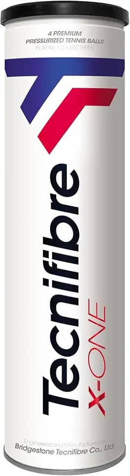 Tecnifibre Tubo De Bola De Tenis XOne Com 3 Bolas Amarelas