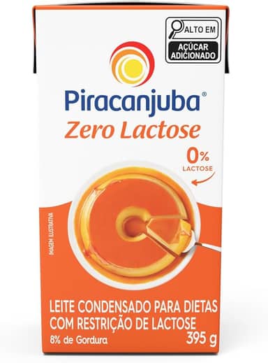 Piracanjuba Leite Condensado Zero Lactose 395G