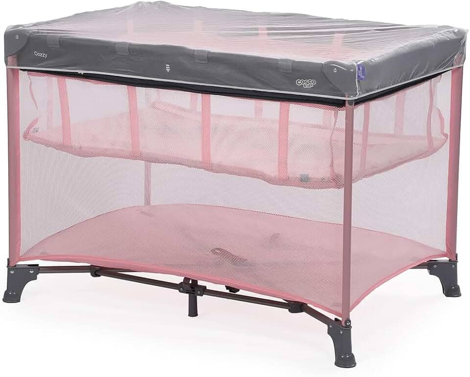 Berço Cosco Kids, Cozzy, Rosa Pastel