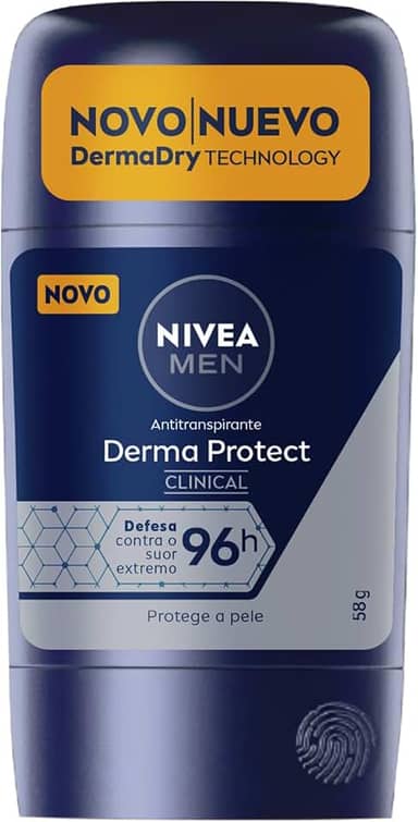 NIVEA MEN Desodorante Stick Derma Protect Clinical 58g