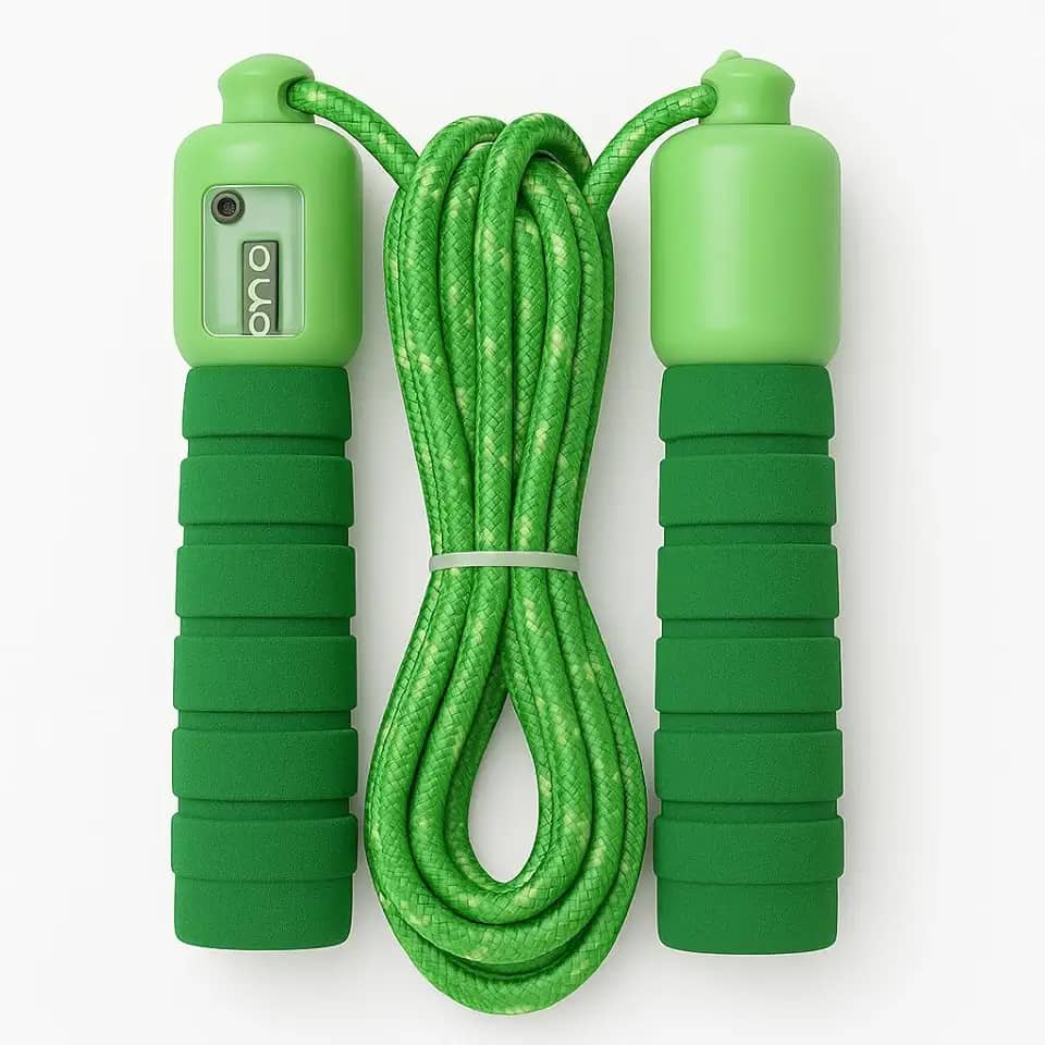 Corda de Pular com Contador Analógico Cabo Ergonômico Material Resistente e Confortável 2,40 Metros - Eficiente e Funcional