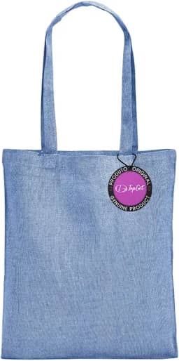 Sacola Ecobag em Algodão Reciclado 37x41cm Lérida TopGet