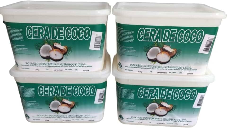 Cera de Coco Para Velas Solven - 1kg