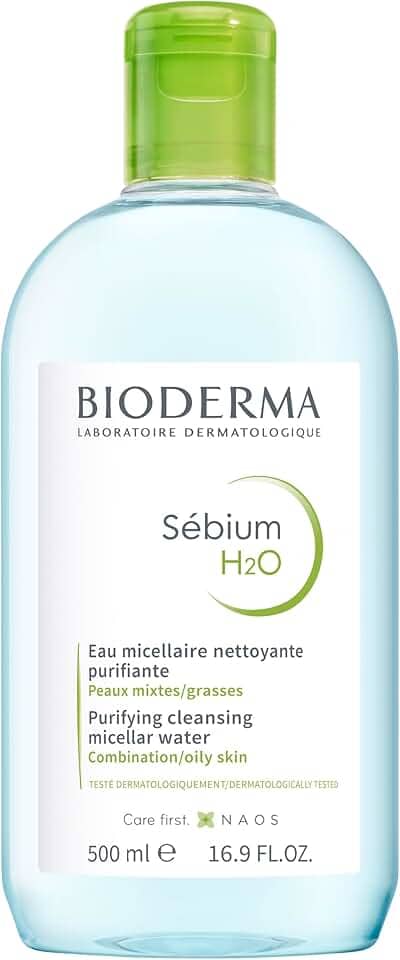 BIODERMA Água Micelar Demaquilante Antioleosidade Sébium H2O 500ml