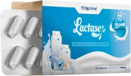 Lactase Enzima Digestiva Para Alimentos Lácteos 10.000 UFCC 30 Cápsulas Fitoprime