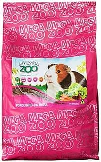 RAÇÃO MEGAZOO EXTRUSADA PORQUINHO DA INDIA 5KG