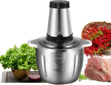 Processador De Alimentos Carne Elétrico 850w Inox