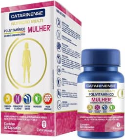 Catarinense Polivitamínico Mulher Cat Multi 60 Cps