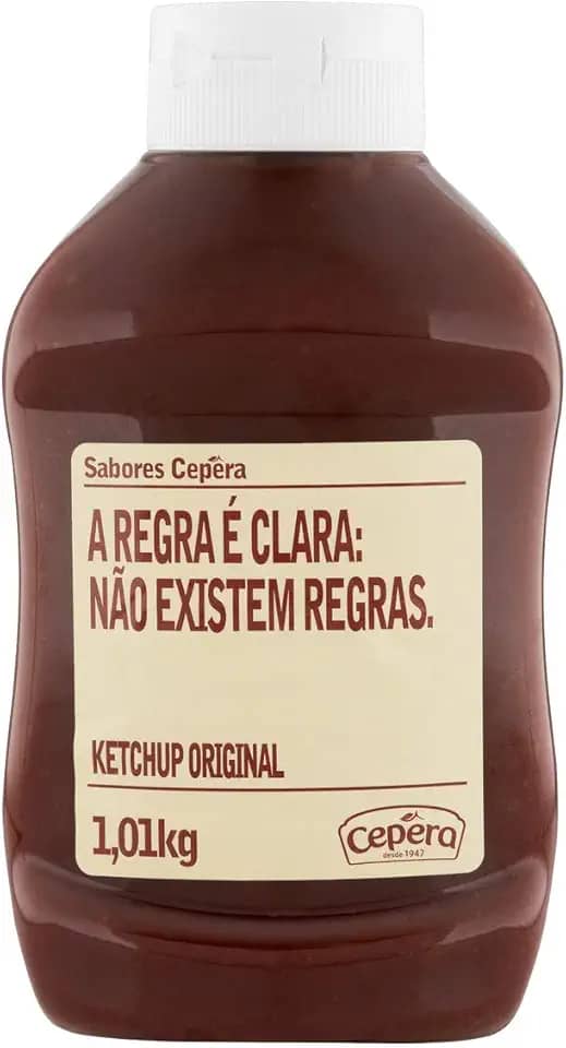 Ketchup Original Sabores Cepêra