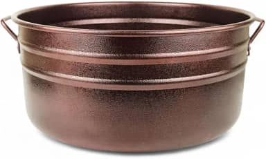 Bacia para Pés, Tina Escalda Pés, Bacia Pedicure, Balde Newborn, Ofurô Esquenta Pés Relaxamento, Varias Cores(tina só aluminio o.v)