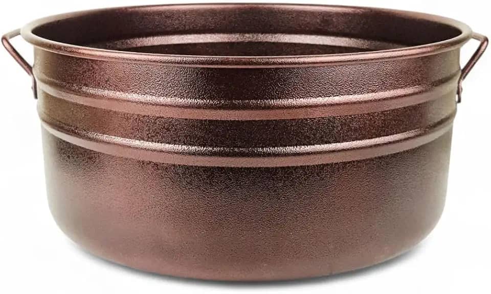 Bacia para Pés, Tina Escalda Pés, Bacia Pedicure, Balde Newborn, Ofurô Esquenta Pés Relaxamento, Varias Cores(tina só aluminio o.v)