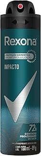 Rexona Desodorante Antitranspirante Aerosol Masculino Impacto 72 Horas 150Ml