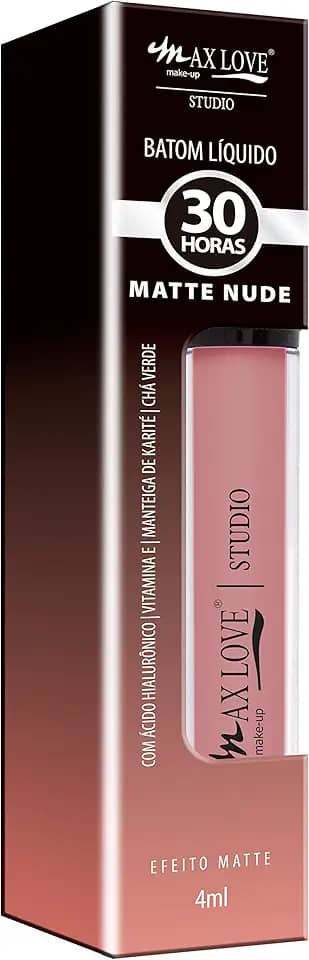 Batom Liquido Nude Matte 30H Cor: 671 - Max Love