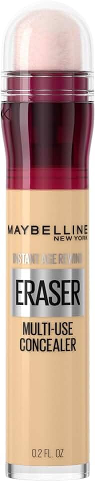 Maybelline NY Instant Age Rewind Eraser, Corretivo Líquido Multiuso que Corrige Olheiras e Linhas Finas, Neutraliza Tons Escuros, Alta Cobertura e Fórmula Vegana, Cor 150 Neutralizer, 6ml