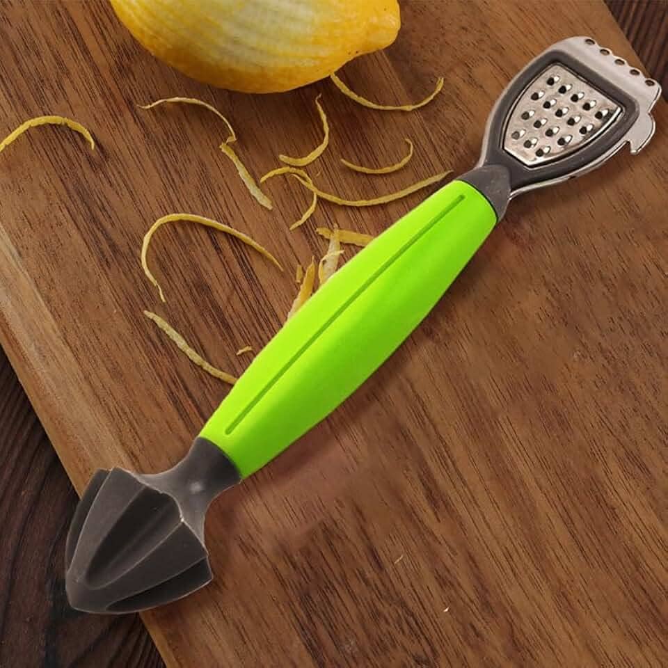 Espremedor de suco 3 em 1 de toranja e limão, verde