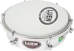 Tamborim Alum Natural 6 Tarr Pele Leitosa