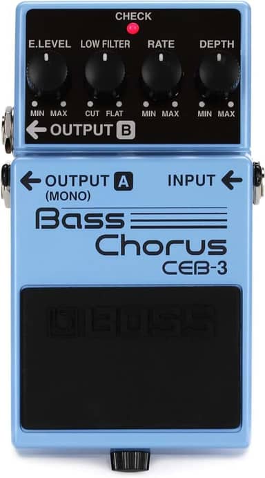 Pedal Analógico Bass Chorus CEB-3 Boss