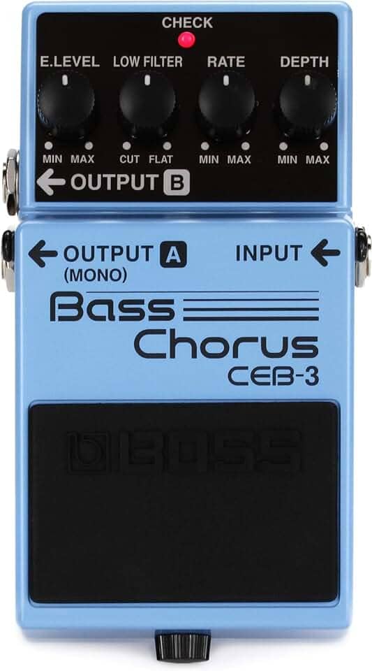 Pedal Analógico Bass Chorus CEB-3 Boss