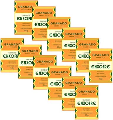 Granado Sabonete De Enxofre, 90g, 12 Unidades