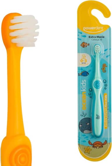 Powerdent - Esc Dental Powerdent Inf Kids Ocean 0 A 3 Anos