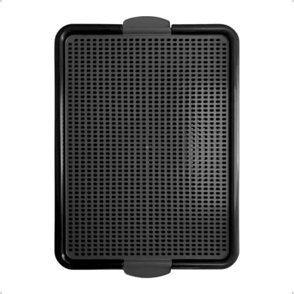 Tapete Higiênico Sanitário para Cachorros Xixi Pet Dog Banheiro Lavável Canino Reutilizável Preto