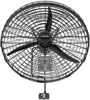 Ventisol Ventilador de parede 1 metro preto industrial 220v-GP VP1 M2GP