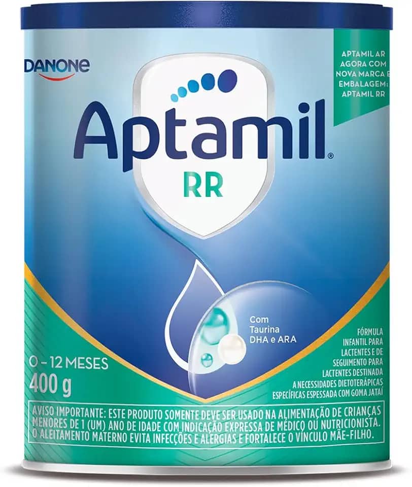 Fórmula Infantil: Aptamil RR 400g - 0-12 meses