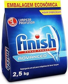 Finish Detergente para Lava Louças em Pó 2,5kg