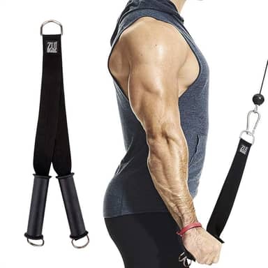 Puxador Cross Over Fita Para Tríceps Manopla Puxador Corda - Puxador Tríceps Academia, Puxador Academia, Puxador Fita Tríceps, Puxador Corda, Corda Tríceps